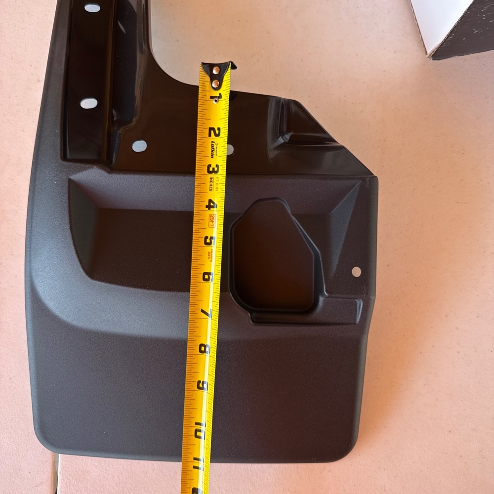 WeatherTech‎ MudFlaps 2020 Jeep Gladiator Rear Black Brand New 120113 No-Drill - Picture 8 of 11